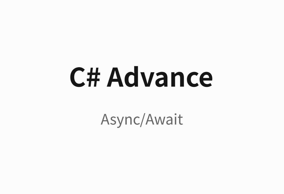 Async与Await异步模式源码剖析